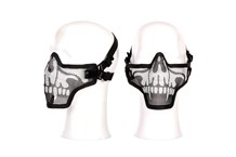 Airsoft metal mesh mask skull