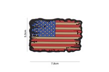 USA Flagge Vintage Rubber Patch
