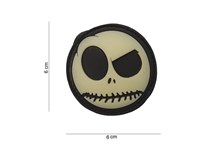 Nightmare Smiley Rubber Patch