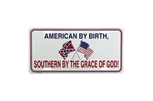 American by birth Plate