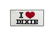I love Dixie Plate