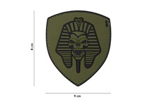 Pharao Skull Rubber Patch