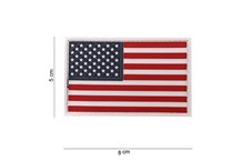 USA Flag Rubber Patch