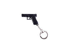 GLOCK Schlüsselanhänger Pistole Kunststoff - schwarz