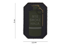 M-18 Smoke Ninja Rubber Patch