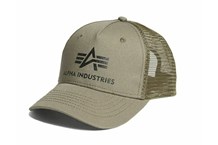 Alpha Industrie BB-Cap Basic Trucker Cap dark green