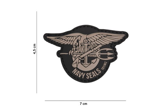 Navy Seals Rubber Patch - Div. Farben