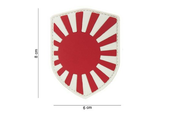Emblem 3D PVC Schild Japanischer Krieg