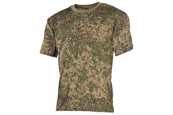 US T-Shirt, halbarm, digital div.Farben