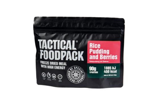 TACTICAL FOOD - Rice Pudding  and Berries