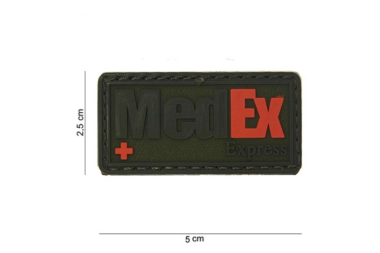 MedEx Express 3D PVC Rubber Patch