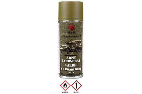 Army Farbspray, WH KHAKI DRAB, matt, 400 ml 