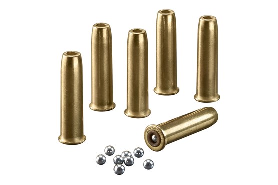 Ladehülsen aus Metall 10er Colt Single Action Army 4,5mm